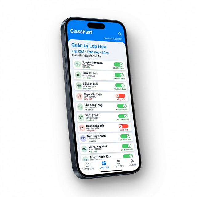 ClassFast - Quản lý lớp học